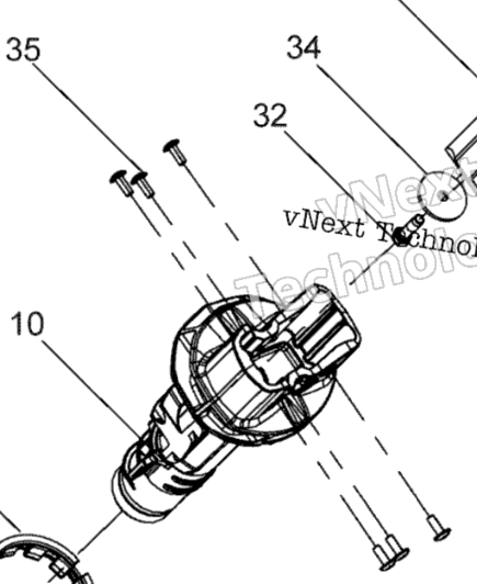Рулевая колонка Оригинал BRP 277002111 для BRP Sea-Doo RXP/HELM/EXPLORER PRO (Steering Column)