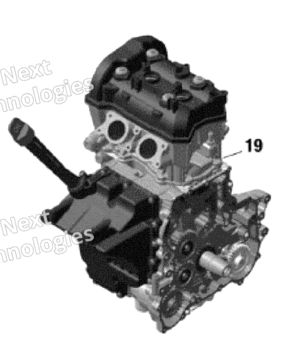 Оригинал BRP (LYNX) 300060201 (Engine 602 ACE)