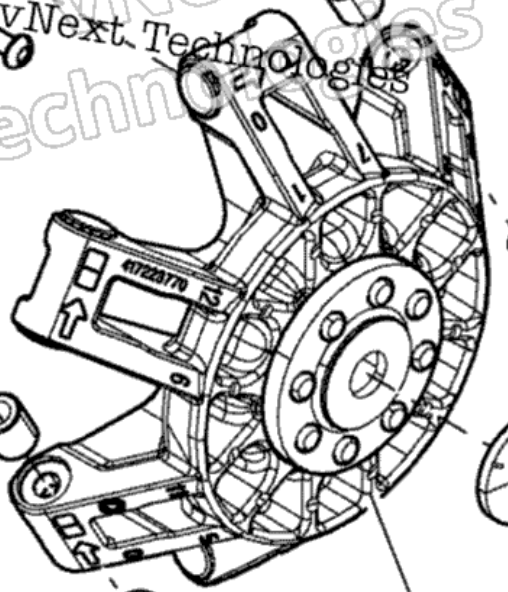 Паук ведущего вариатора Оригинал BRP 417223865 для BRP LYNX/Ski-Doo (Governor Cup Assy)