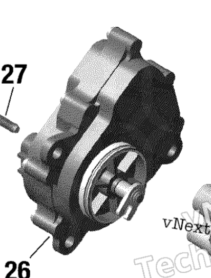 Коробка передач (КПП, Трансмиссия) оригинал BRP 420686758 (Gear Box Assy)
