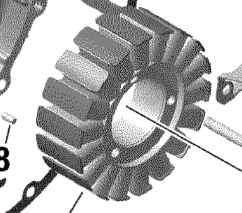 Статор Оригинал BRP 420889729 для BRP Sea-Doo (Stator Plate 650W)