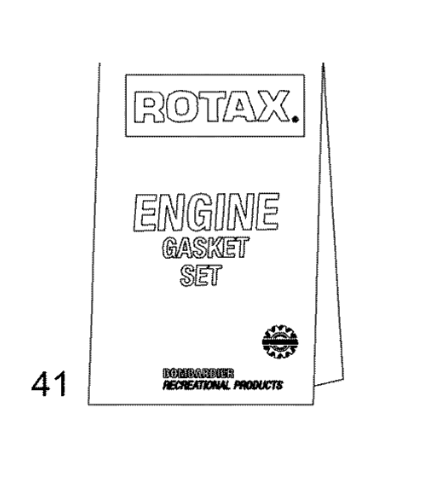 Оригинал BRP 420889980 (Gasket Set Engine)