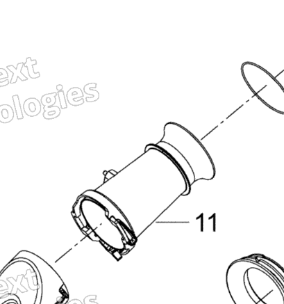 Трубка впуска оригинал BRP 508000662 508000542 для BRP LYNX/Ski-Doo (Intake Adapter)