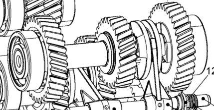 Оригинал BRP 619230045 619230062 для BRP (MAIN SHAFT ASS'Y)