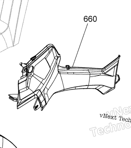Бокавая панель левая Оригинал BRP 705012043 для BRP Can-Am (Intense Red LH Lateral Pannel)