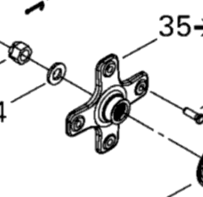 Оригинал BRP 705500909 Wheel Hub Assy