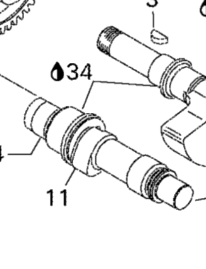 Оригинал BRP 711220462 (Cam Shaft)