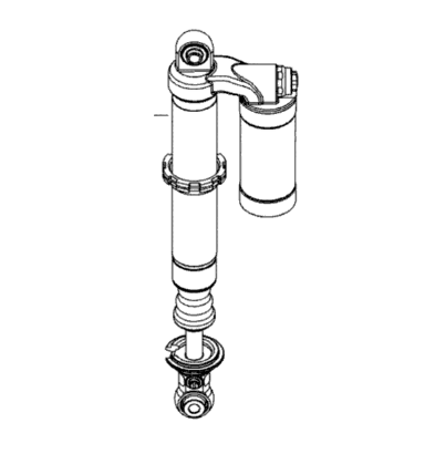 BRP 706201257 Front shock FOX