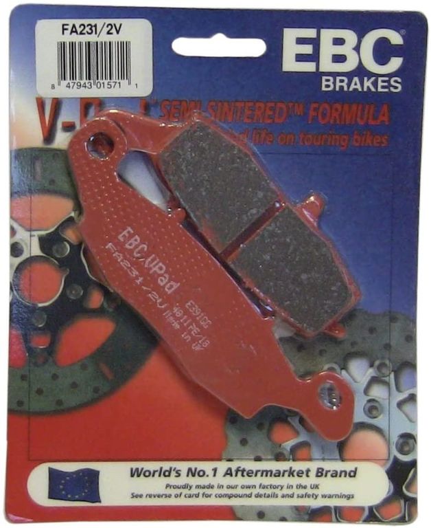 Тормозные колодки V-SERIES EBC FA231/2V