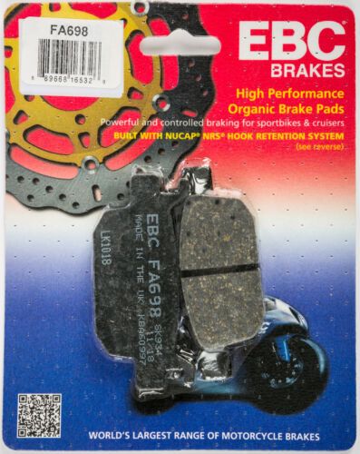 Тормозные колодки FA-SERIES ARAMID EBC FA698